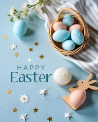 Happy Easter Template Instagram Portrait