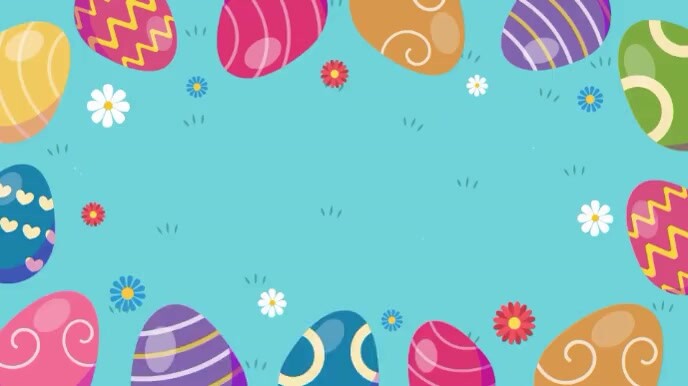 Happy easter wish 2024 free video Umbukiso Wedijithali (16:9) template