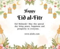 Happy Eid al-Fitr celebration templates Medium Rectangle