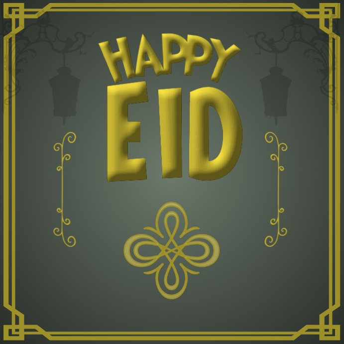 Happy Eid Template PosterMyWall