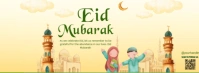 Happy eid mubarak Facebook-Cover template
