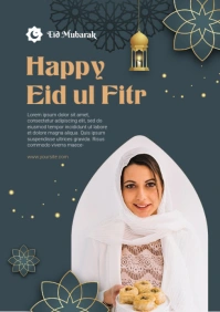 Happy Eid Template A5