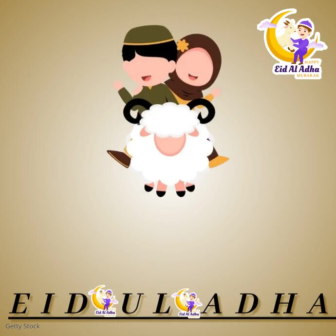 Happy Eid Ul Adha Logo 徽标 template