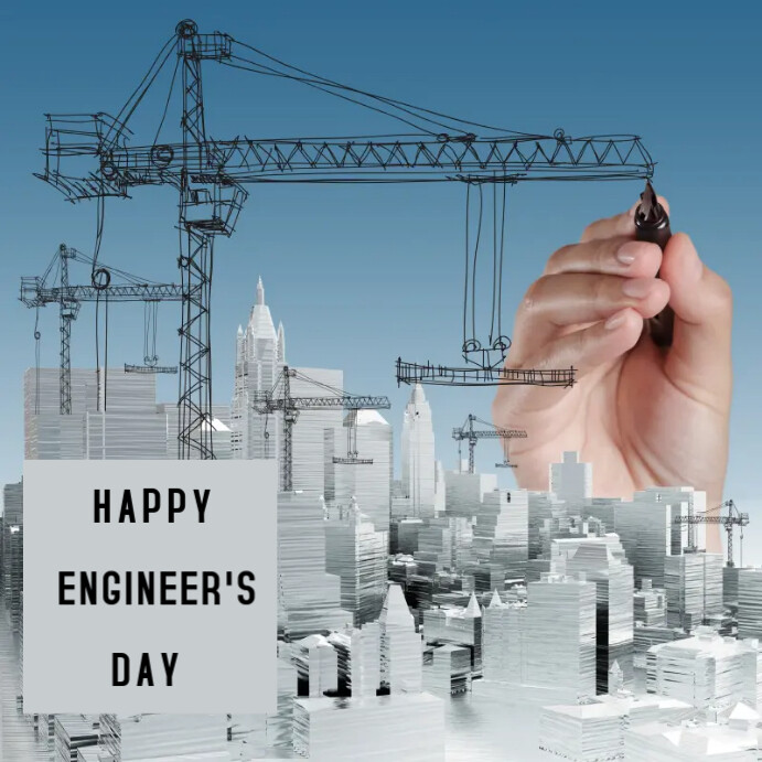 Happy Engineers Day Template | PosterMyWall