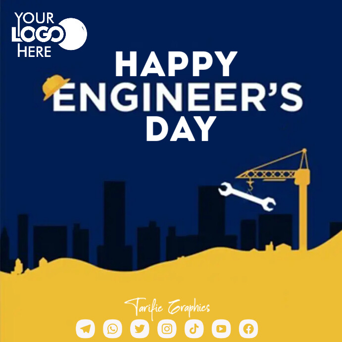 happy engineers day Template | PosterMyWall