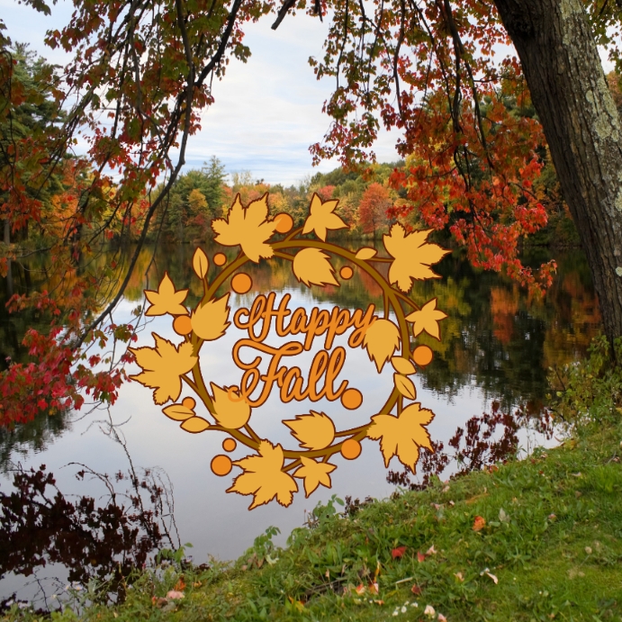 Happy Fall Instagram Template | PosterMyWall