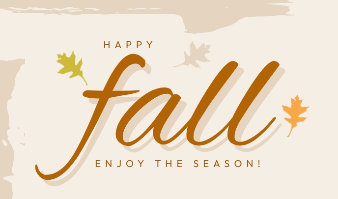Happy Fall Template PosterMyWall