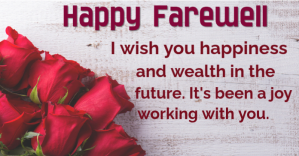 Happy Farewell (1) Facebook Ad template