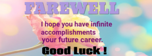 Happy Farewell farewell (1) Copertina Facebook template