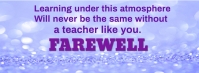 Happy Farewell farewell (1) Facebook Cover Photo template