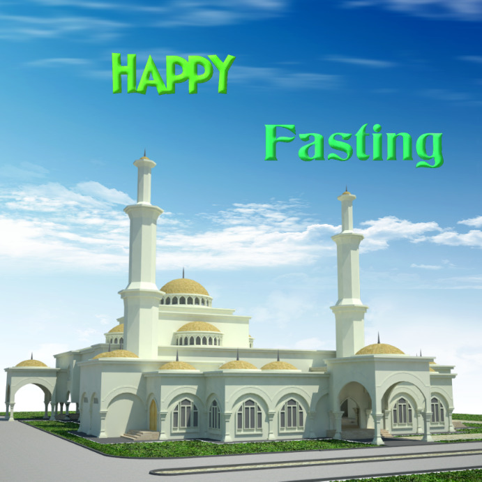 Fasting Design Happy Fasting Template | PosterMyWall