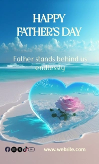 Happy Father's day US Legal template