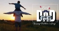 Happy Father's Day Facebook Shared Image template
