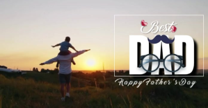 Happy Father's Day Facebook Shared Image template