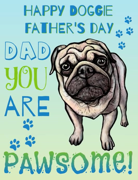 dad dog fathers day