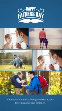 Happy Father's Day Instagram story template