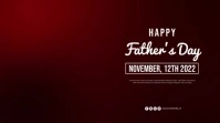Happy Father's Day Video Greeting Digital Display (16:9) template