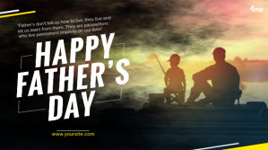 Happy Father's Day YouTube Thumbnail template