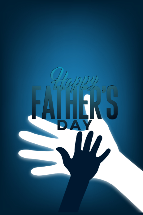 Happy Father's Day 2020 0053 Poster template