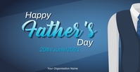 happy father's day card Facebook Event Cover template