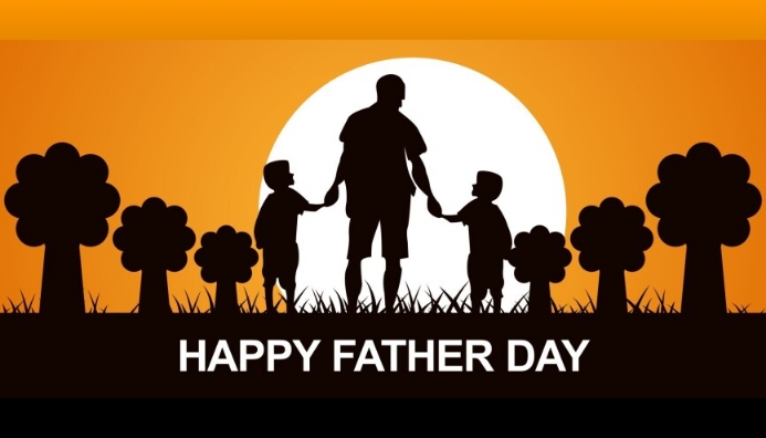 Happy Father's day Wizytówka template