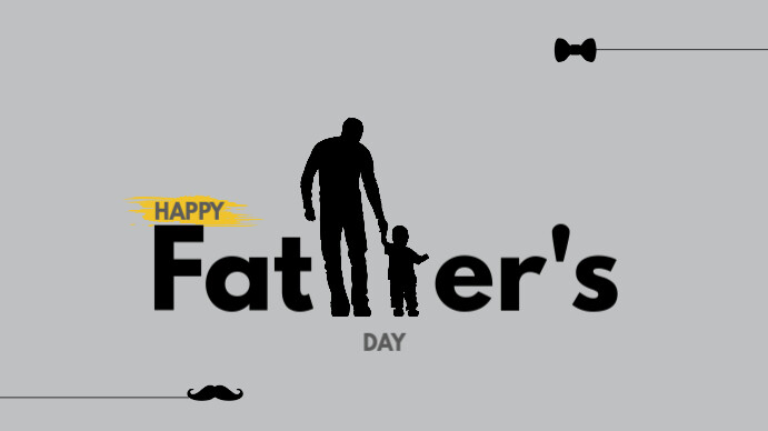 happy father's day Prezentacja (16:9) template
