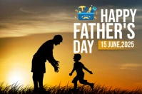 Happy father's day Label template