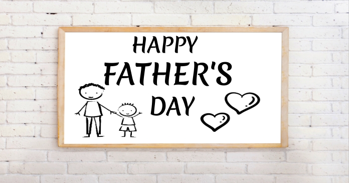Happy Father's day Facebook page Template | PosterMyWall
