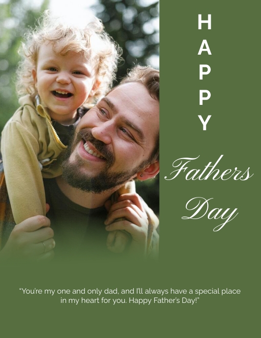 happy father's day facebook share Template | PosterMyWall