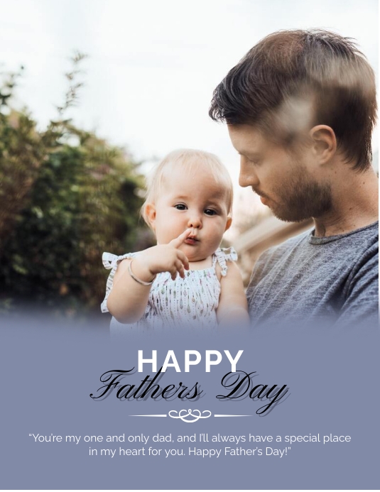 happy father's day facebook share Template | PosterMyWall
