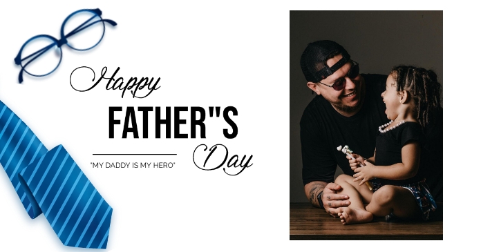 Happy father's day facebook share image Template | PosterMyWall