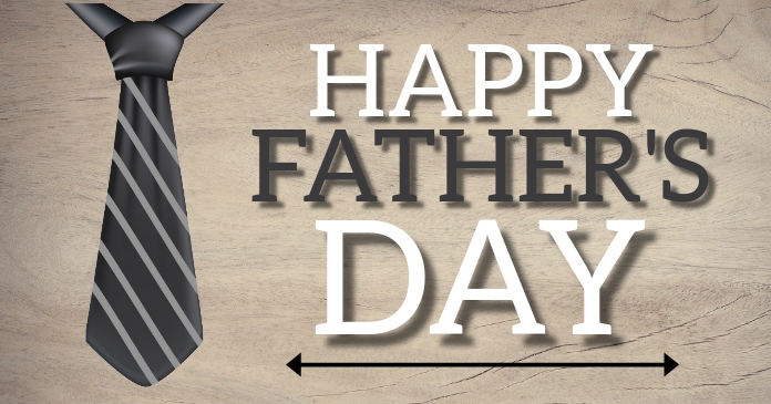 Happy Father's day facebook template