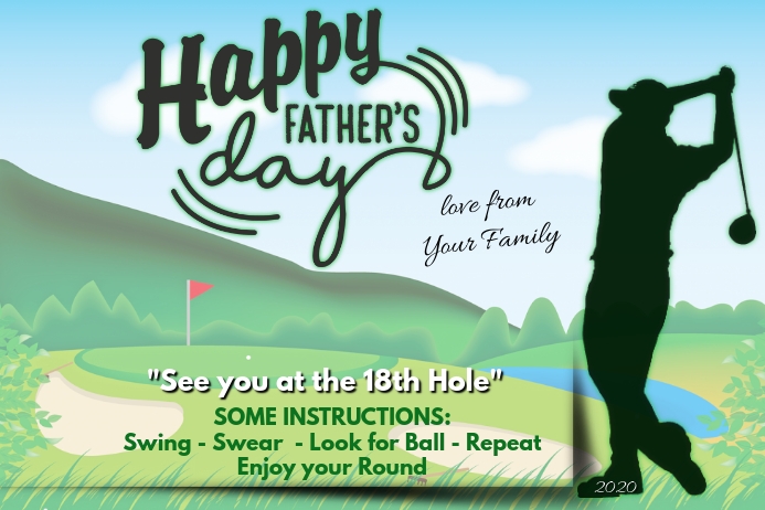 Happy Fathers Day Golf Images