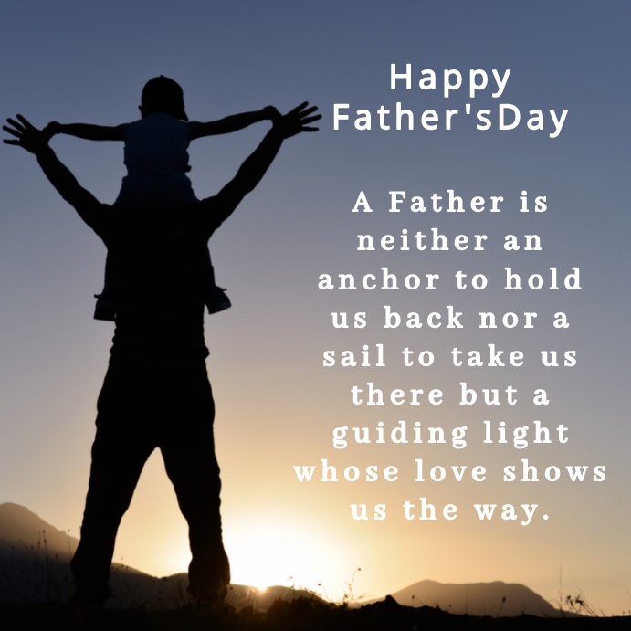 Happy Father's Day Instagram Post Template | PosterMyWall