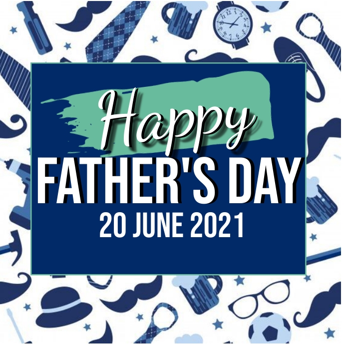 HAPPY FATHER'S DAY ONLINE CARD template | PosterMyWall