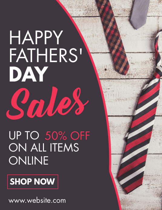 happy father's day sales flyer Template PosterMyWall