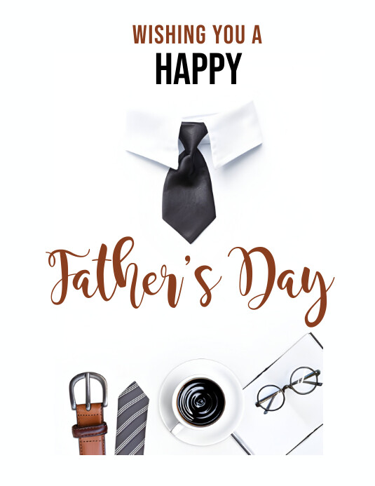 happy father day ad Template | PosterMyWall