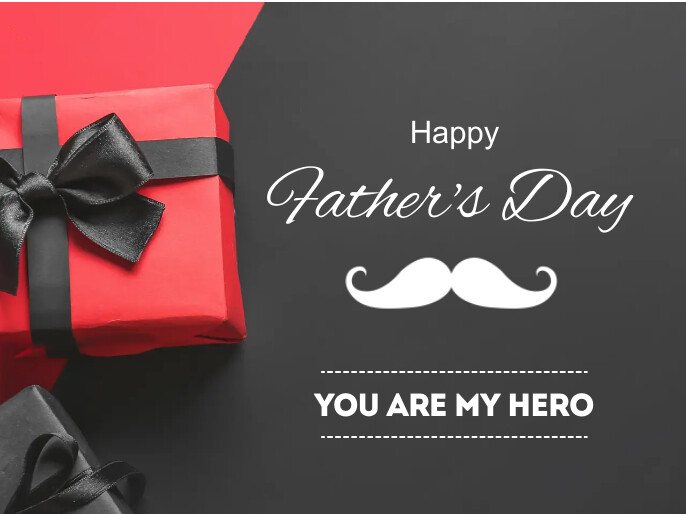 Happy fathers day 演示 template