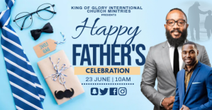 happy fathers day Gedeelde afbeelding op Facebook template