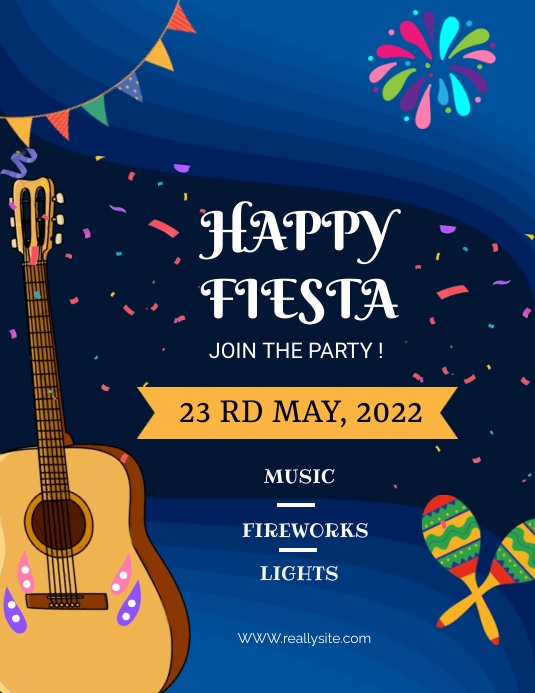 Happy Fiesta Background