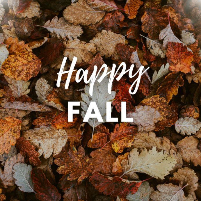 Happy First Day Of Fall