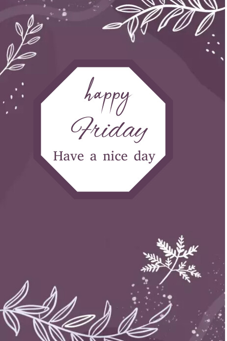 Happy Friday Template PosterMyWall