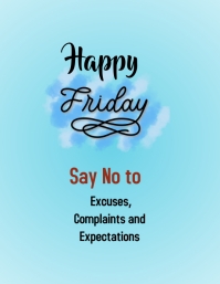 Happy Friday Template PosterMyWall