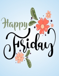 happy friday Template | PosterMyWall