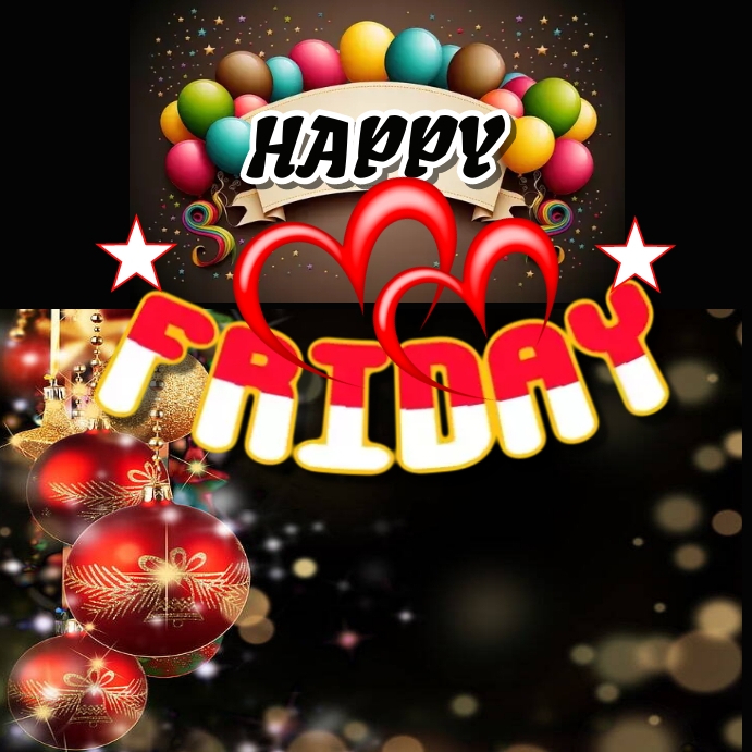 Happy Friday Template PosterMyWall