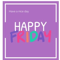 HAPPY FRIDAY Template PosterMyWall