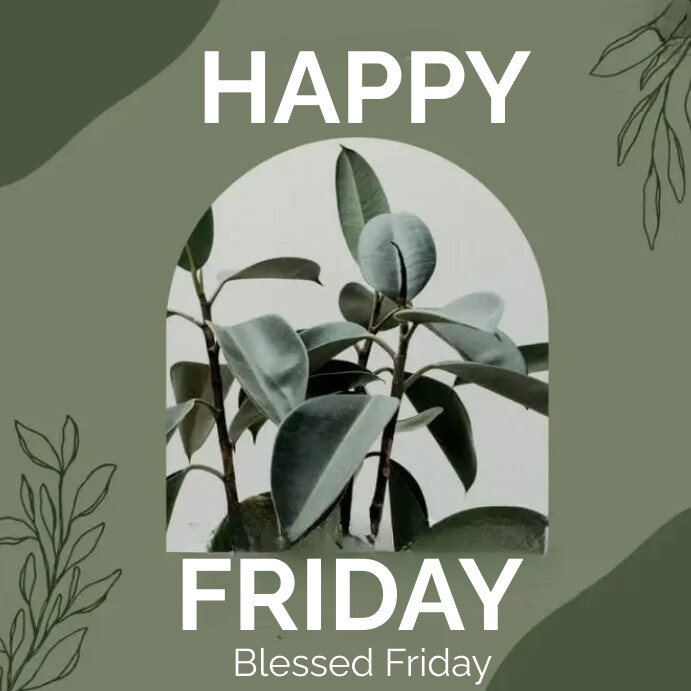 Happy Friday Template PosterMyWall