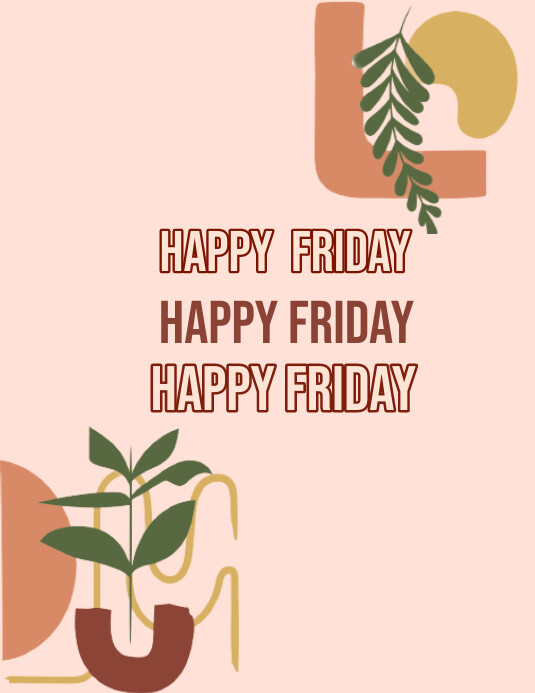 Happy Friday Template PosterMyWall