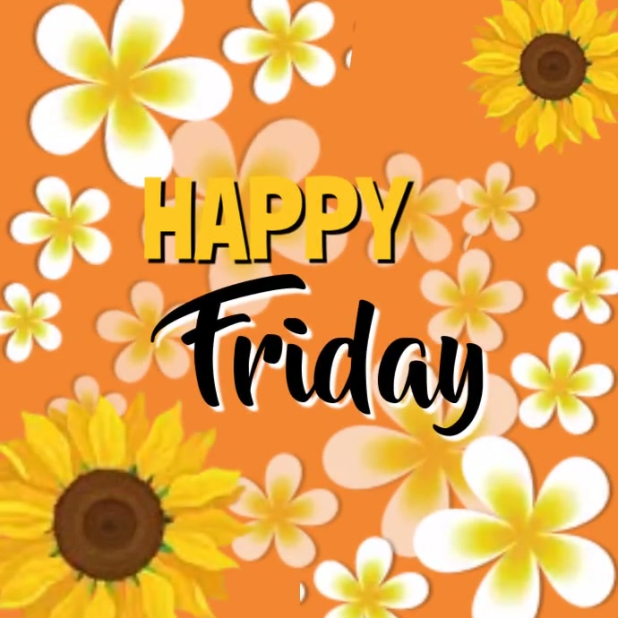 happy friday instagram post Template | PosterMyWall