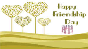 Happy Friendship day Miniatura na YouTube template